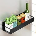 thumbnail image 3 of Innovador organizador de especias móvil, especiero magnético para su refrigerador, garantía sin complicaciones con metal a prueba de óxido, imán fuerte que admite hasta 12 frascos, estilo versátil y, 3 of 8