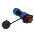 thumbnail image 1 of Cergrey 16mm Aviation Connector Plug, Solid Pins Flange Aviation Plug Socket For Communication Equipment For Instrumentation, 1 of 8