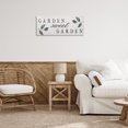 thumbnail image 3 of Stupell Industries Cottage Sweet Garden Sign Canvas Art, 30 x 13, by Lil' Rue, 3 of 7