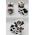 thumbnail image 3 of León tradicional chino lindo hecho a mano patrimonio cultural inmaterial danza del león decoración de coche regalo de escritorio juguete de peluche, 3 of 5