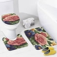 thumbnail image 4 of Shower Curtain sets and Bath Mat Set, Christmas Treats Pattern Printed on Shower Curtain and Liner Set, Great for Master Bath Beach House Modern Home, 72 x 72 inches, 4 of 8