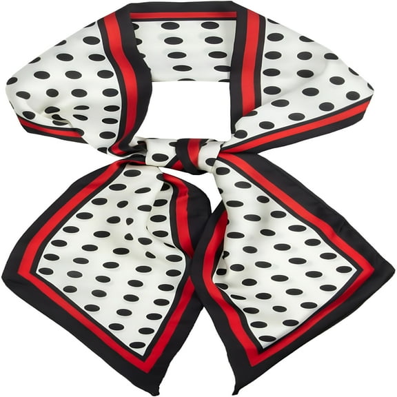 TELOLY Scarf for Women Hair Scarves Like Silk Scarf Headband Handbag Scarf Purse Accessories