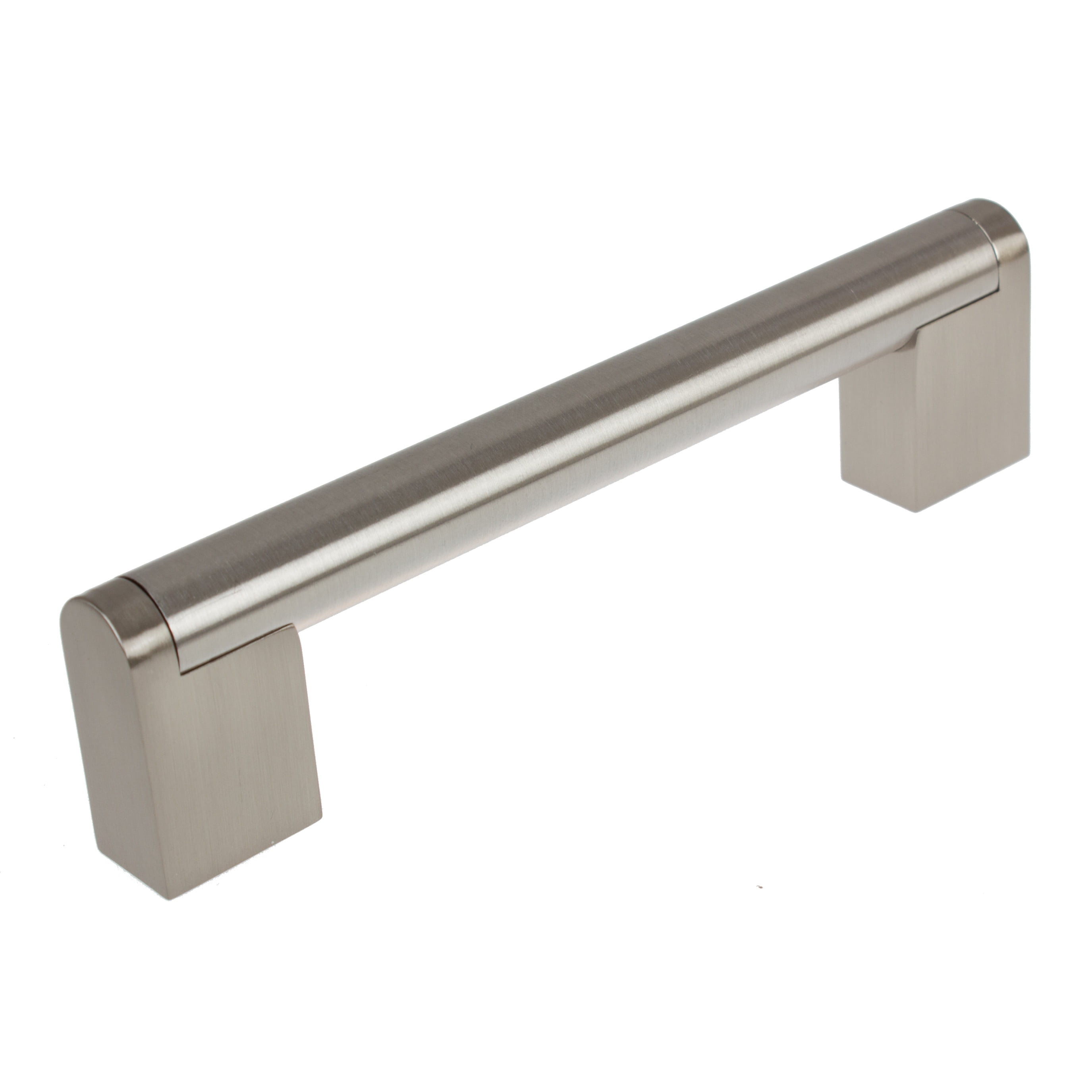 GlideRite 5 in. Center Stainless Steel Round Cross Bar Pulls