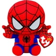 thumbnail image 1 of Ty Spiderman Plush, Red/blue, Regular, 1 of 4