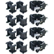 (4) Chauvet CLP10 CLP-10 360° Wrap Around "O" Clamps For Light Mounting