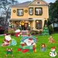 thumbnail image 3 of 8pcs Christmas Yard Signs For Outdoor Decorations, Xmas Outdoor Lawn Yard Signs With Stakes For Christmas Party Decorations, 3 of 7