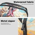 thumbnail image 4 of Thanksgiving Hard Drive Case Travel Bag Cord Charger Organizer for Purse - Waterproof Oxford Cloth Digital Electronics Storage Protection - 5.9x9.44x3.14 in, 4 of 6