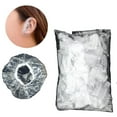 thumbnail image 2 of Maoww 100PCS Ear Protector Caps Disposable Elastic Clear Shower Water Ear Covers, 2 of 8