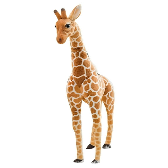 BESTSKY Giraffe Doll Stuffed Animal Birthday Gift Huge Soft Skin-friendly And Smooth Sika Deer Ornaments Kids Toy Bedroom Decor