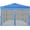 Blue, variant on 10x10 Canopy Mosquito Net with Zipper - Outdoor Gazebo Mesh for Backyard, Garden & (4 Packs, Blue)