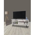 thumbnail image 1 of Mueble Mesa para TV con Puerta Moderno (Blanco/Lombardía), 1 of 4