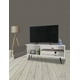 thumbnail image 1 of Mueble Mesa para TV con Puerta Moderno (Blanco/Lombardía), 1 of 4