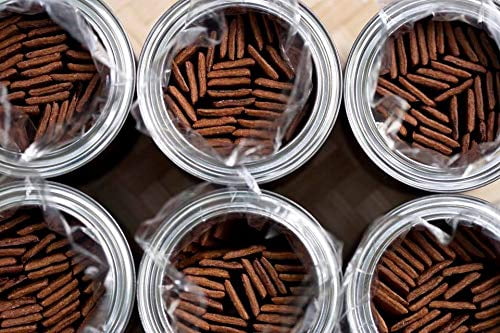 ENHORABUENA - Artisanal Guava Stick Cookies - Made with Real Guava by Enhorabuena Dulzura in Puerto Rico - 10 oz Tin Can