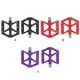 thumbnail image 4 of Naiovety Componentes de Pedal de bicicleta, accesorio profesional para ciclismo al aire libre, pedales de bicicleta antideslizantes, repuesto de pieza Ciclismo Rojo Naiovety OD024265-02, 4 of 6
