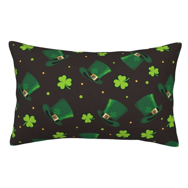 Balery St. Patrick's Day8 Funda de Cojín Estampada, Regalos para Mujeres, Regalos de Amor para Ella, Regalos para Novia o Esposa, Funda de Almohada-14"x20"