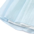 thumbnail image 6 of Girls Summer Dress Halter Neck Flower Girl Party Dress Embroidered Sleeveless Tiered Chiffon Sundress for Kids, Blue, Sizes 4-5Y, 6 of 6