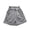Grey, variant on Girls Casual Home Shorts With Bow Tie Straps For Kids – Lightweight Pocket Shorts For Everyday Wear