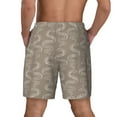 thumbnail image 2 of Rocae Hand Drawn Snake for Men's Swim Trunks Quick Dry With Two Side Pockets and One Lined Patch PocketX-Large, 2 of 9