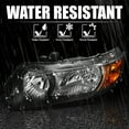 thumbnail image 6 of Spec-D Tuning Black Headlights Compatible with 2006-2011 Honda Civic Coupe 2Dr L+R Pair Head Light Lamp Assembly, 6 of 6