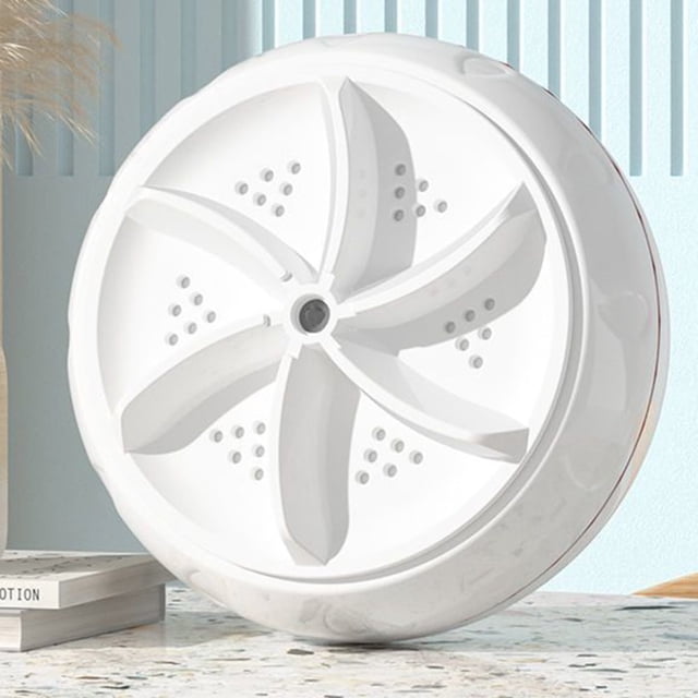 Mini Turbine Washing Machine Powerful Decontamination Large Capacity Washer for Travelling Business Trips Use