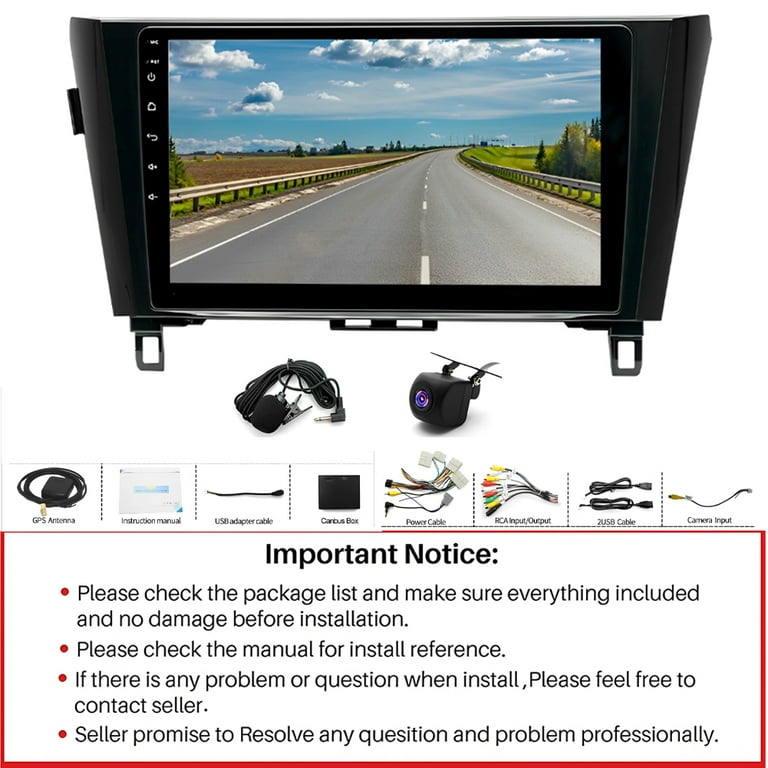 Android 13 System For Nissan Qashqai J11 X-Trail 3 T32 2013 2014-2017 2