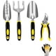 thumbnail image 3 of Juego de herramientas de jardinería Rawiri Garden Tools, herramienta de jardinería duradera, juego de herramientas de jardinería 5 en 1 de acero inoxidable con espátula de mano, jardinera, rastrillo, 3 of 8