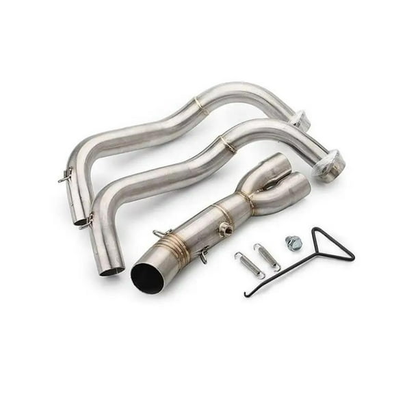Motorcycle Exhaust Full System Muffler Front Pipe Slip On For Yamaha XSR700 MT-07 FZ-07 For Tracer R7 2014-2023