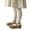 Beige, variant on Girls Clothes Girls Ribbed Ankle Leggings Solid Color Thin Stretch Pants for Toddlers Kids Versatile Layering Piece for Everyday Wear Outfit