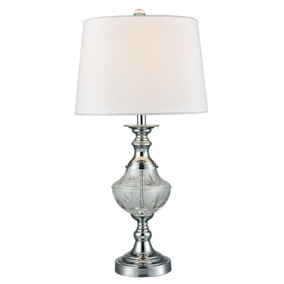 Springdale 26"H Frosted Murray 24% Lead Crystal Table Lamp
