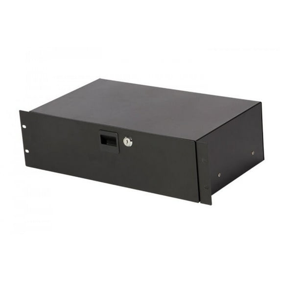 On-Stage Stands 3U Locking Rack Drawer (Shallow) (RDLS3000)