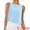 Blue, variant on DARING DIVA Women's Gingham Summer Crop Tank Tops Button Back Sleeveless Shirts S Red