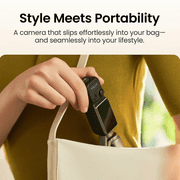 Xtra Muse, Vlogging Camera with 1'' CMOS and 4K/120fps Videos, Pocket Camera with 3-Axis Gimbal Stabilizer