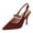 Red, variant on FSJ Women Stylish Pointed Closed Toe Pumps Stiletto High Heels Pearl Buckle Strap Slingback Sandals Wedding Party Dress Shoes Size 8 Purple