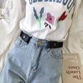 thumbnail image 4 of Cinturón invisible sin costuras para pantalones, elástico, para mujer, estilo decorativo, sin perforaciones, fácil de usar, 4 of 6