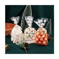 thumbnail image 4 of Bolsas de celofán transparente Estrella 100 piezas, bolsas de dulces, bolsas de celofán para regalo, bolsas transparentes para galletas, bolsas con cierre giratorio, bolsas de plástico para dulces, 4 of 5