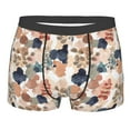 thumbnail image 5 of Uemuo Watercolor Plants Pattern Men's Boxer Briefs,Trunk Anti-Chafing,Comfortable, Durable, and Stylish Underwear-Medium, 5 of 9