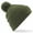 Moss Green, variant on Beechfield  Original Pom Pom Winter Beanie Hat