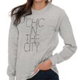 thumbnail image 5 of Chic City Style Fashion Fashionista Women's Long Sleeve T Shirt Brisco Brands X, 5 of 6