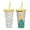 Yellow, variant on Christmas Cold-Color-Changing Cup with Lids and Straws, 24 Oz New Year Christmas Cups, Holiday Gift Party Cups for Kids, Plastic Reusable Cups for Water Iced Coffee Or Tea