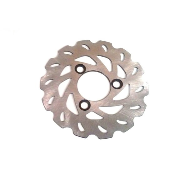 Front Brake Rotor for Suzuki QuadRacer 450 2x4 2006-2009, Stainless Steel, Optimal Braking