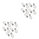 thumbnail image 2 of Injueey 1 bolsa camisa cuello extensor cuello reemplazar cuerda hebilla brillante colorido colorido brillante 2piezas Injueey CBP380660, 2 of 5