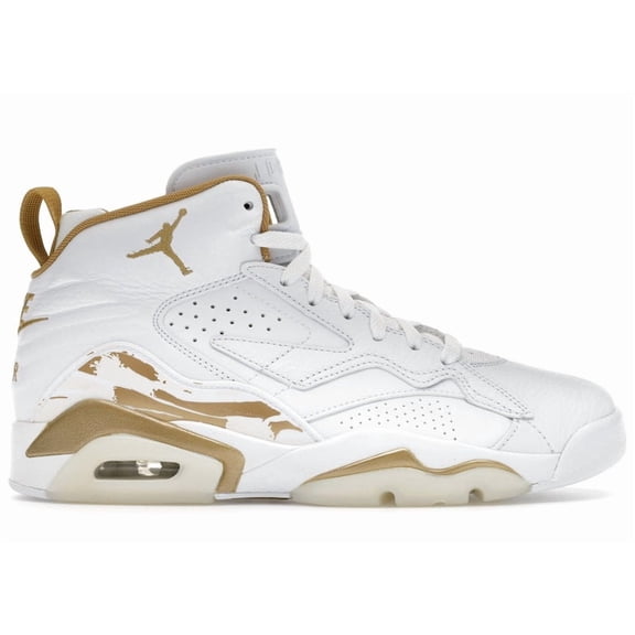 Jordan Men's MVP White Metallic Gold Shoes, from StockX