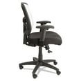 thumbnail image 4 of Alera Elusion Series Mesh Mid-Back Swivel/Tilt Chair, Black/White, 4 of 10