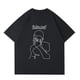 thumbnail image 1 of Frank-Camiseta de algodón puro de gran tamaño para hombre, camisetas de música rubia, ropa de calle de Hip Hop, camisetas casuales gráficas de verano Y2k, 1 of 4