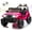 Style 1-Pink, variant on Okybaby 12V Two Seater Kids Ride On Truck Car with Remote Control&Four-wheel Suspension, Toddler Electric Ride on Toys with Dual Motor,LED Light/USB/Bluetooth/Bonus Stickers for Kids 2+,Pink