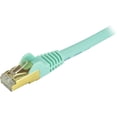 thumbnail image 2 of StarTech 7 ft CAT6a Ethernet Cable - 10 Gigabit Shielded Snagless RJ45 100W PoE Patch Cord - 10GbE STP Category 6a, 2 of 2