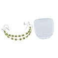 thumbnail image 3 of Decoraciones de dientes temporales con soporte de metal gancho para estudiantes con estuche con amarillo, 3 of 8