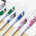 thumbnail image 2 of Milisten 4Pcs Press-type Ballpoint Pen Cartoon Nurse Writing Pen Portable Ballpoint Pen Funny Writing Pen, 2 of 5