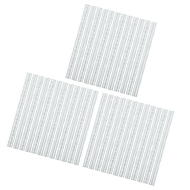 Motoforti 36 Pcs Bicycle Reflector Outer Reflective Version for Bike Bicycle ABS White