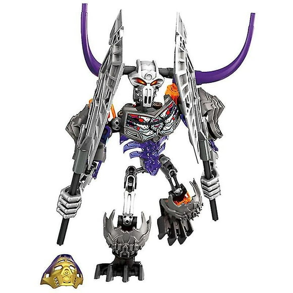 Bionicle Skull Basher Action Figures Building Block Toys Set For Kids Christmas Boy Gift Compatible 74pcs/set